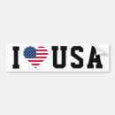 Search for american patriot bumper stickers I love usa
