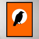 Search for black and white crow art Raven