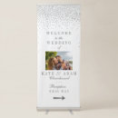 Search for silver welcome wedding signs White