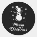 Search for funny snowman stickers Santa claus