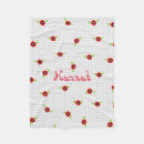 Search for red polka dot blankets Girly