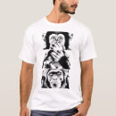 Search for three wise monkeys tshirts See no evil