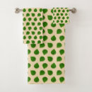 Search for green leaves bath towels Botanical