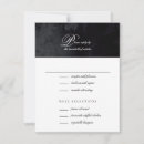 Search for goth rsvp cards Simple minimal