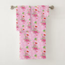 Search for flamingo christmas bath towels Pink