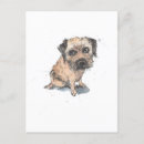 Search for borders vertical postcards Border terrier
