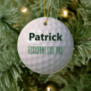 Search for golf christmas tree decorations Hole in one
