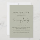 Search for light green wedding invitations Minimalist
