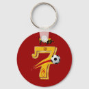Search for 7 key rings Soccer