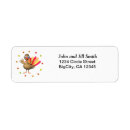Search for turkey return address labels Colourful