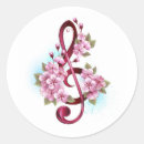 Search for musical note stickers Clef