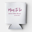 Search for baby shower can coolers Calligraphy typography elegant