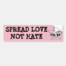 Search for spreading bumper stickers Spread love