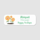 Search for sunflower name tags Cute