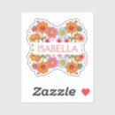 Search for orange and blue stickers Floral