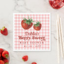 Search for red berries napkins Berry sweet