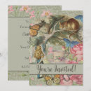 Search for cheshire cat invitations Alice in wonderland