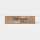 Search for rose gold name plates Professional