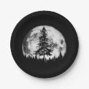Search for pine trees paper plates Minimalist