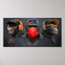 Search for three monkeys posters Wise