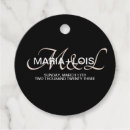 Search for wedding favour tags Black