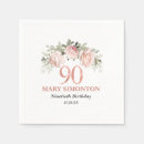 Search for blush floral napkins Summer