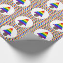 Search for rainbow christmas tree wrapping paper Lesbian