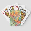 Search for botanical playing cards Tropical