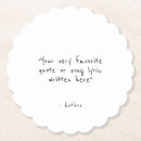 Search for quote coasters Minimalist