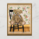 Search for antique teddy bear postcards Elegant
