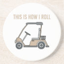 Search for funny golf coasters Dad