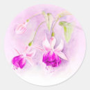 Search for fuchsia flower stickers Purple