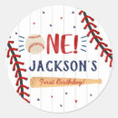 Search for baseball birthday stickers Party