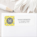 Search for colorful return address labels Stylish
