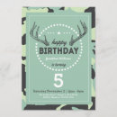Search for hunter birthday invitations Boy