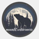 Search for bear silhouette stickers Wilderness