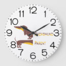 Search for sausage dog clocks Pet
