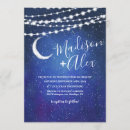 Search for under the stars wedding invitations String lights