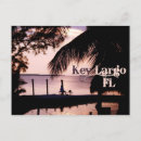 Search for key largo postcards Island