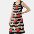 Search for black red white green aprons Modern