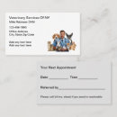 Search for veterinary clinic appointment cards Hospital
