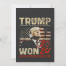 Search for won invitations President