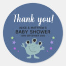 Search for cute alien stickers Blue