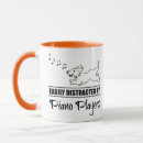 Search for piano players mugs Music notes