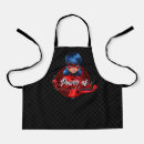 Search for ladybug aprons Superhero