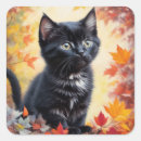 Search for autumn kitten stickers Fall