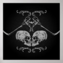 Search for gothic skeleton art Halloween