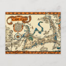 Search for cape cod vintage map postcards Antique