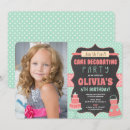 Search for cupcake decorating birthday invitations Baking