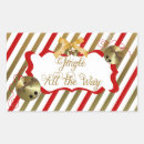 Search for jingle all the way stickers Gold